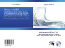 Capa do livro de Halesowen Cricket Club 