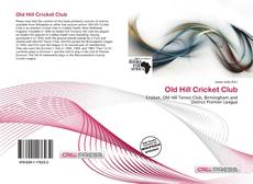 Capa do livro de Old Hill Cricket Club 