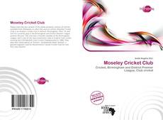 Moseley Cricket Club kitap kapağı