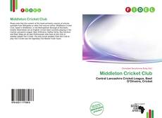 Capa do livro de Middleton Cricket Club 