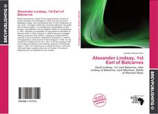 Buchcover von Alexander Lindsay, 1st Earl of Balcarres