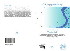 Bookcover of Yuriy Sak