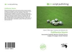 Capa do livro de California Storm 