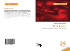 Mick Lewis的封面