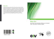 Capa do livro de Max Orr 