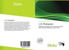 Couverture de J. B. Thompson