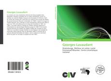 Capa do livro de Georges Lavaudant 