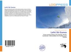 Lahti Ski Games kitap kapağı