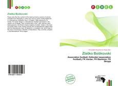 Capa do livro de Zlatko Boškovski 