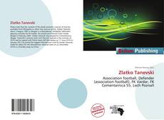 Portada del libro de Zlatko Tanevski