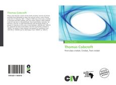 Capa do livro de Thomas Cobcroft 