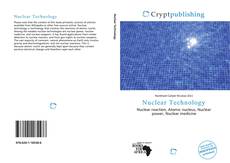 Bookcover of Nuclear Technology