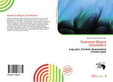 Portada del libro de Cameron Boyce (Cricketer)