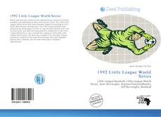 Portada del libro de 1992 Little League World Series