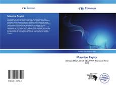 Capa do livro de Maurice Taylor 