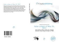 Bookcover of Solar eclipse of May 20, 2012