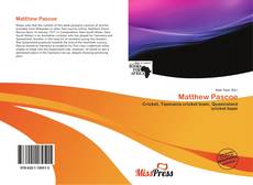 Bookcover of Matthew Pascoe