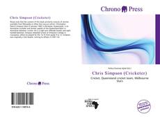 Bookcover of Chris Simpson (Cricketer)