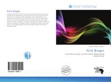 Portada del libro de Nick Kruger