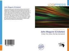 John Maguire (Cricketer) kitap kapağı