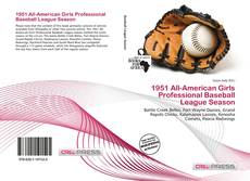 Capa do livro de 1951 All-American Girls Professional Baseball League Season 