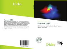 Couverture de Kosmos 2222