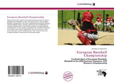 Bookcover of European Baseball Championship