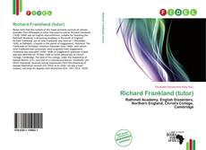 Capa do livro de Richard Frankland (tutor) 