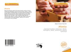 Bookcover of Afzelia