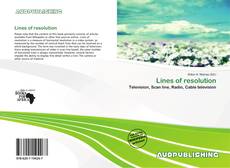 Copertina di Lines of resolution