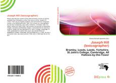 Portada del libro de Joseph Hill (lexicographer)