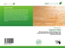 Copertina di Lignum Vitae