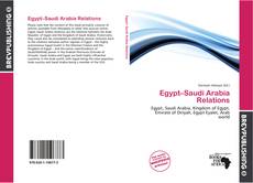 Обложка Egypt–Saudi Arabia Relations