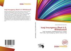 Bookcover of Iraqi Insurgency (Post U.S. Withdrawal)