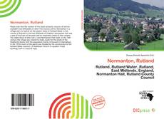 Portada del libro de Normanton, Rutland