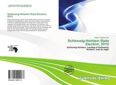 Bookcover of Schleswig-Holstein State Election, 2012