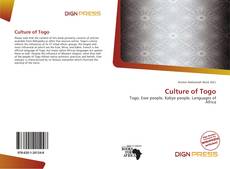 Bookcover of Culture of Togo