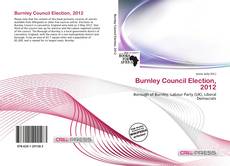 Burnley Council Election, 2012 kitap kapağı