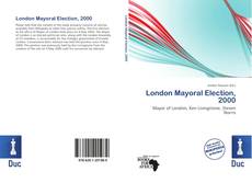 Portada del libro de London Mayoral Election, 2000