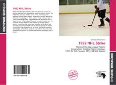 Capa do livro de 1992 NHL Strike 