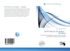 Bookcover of 2010 Aberto de Bahia – Doubles