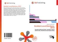 Portada del libro de Scottish Local Elections, 2012