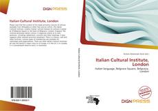 Couverture de Italian Cultural Institute, London