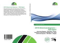 Bookcover of 2010 American Express – TED Open