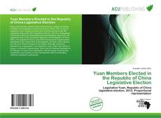 Copertina di Yuan Members Elected in the Republic of China Legislative Election