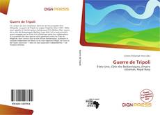 Couverture de Guerre de Tripoli