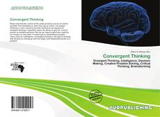 Bookcover of Convergent Thinking