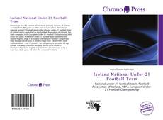 Bookcover of Iceland National Under-21 Football Team