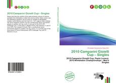 Buchcover von 2010 Camparini Gioielli Cup – Singles