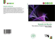 Capa do livro de Bataille de Munda 